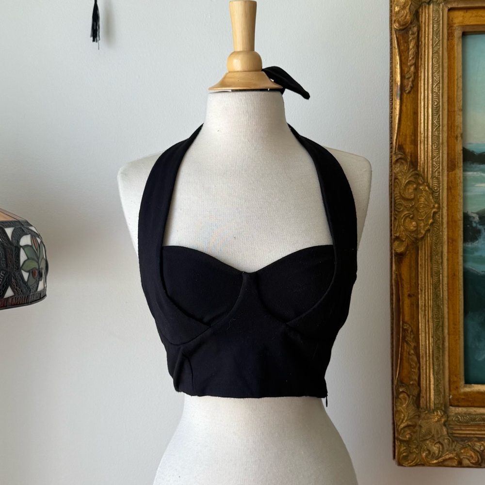 Lovers + Friends Elegant Black Top